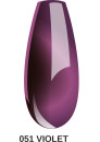 Vernis Semi Permanent Cat Eye  "Violet" 051, 10ml violet