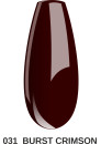 Semipermanenter Lack „Burst Crimson“ – 031 Burgunderrot, 8 ml