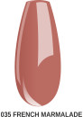 Vernis semi-permanent "French marmelade" - 035 rouge / orange 8ml