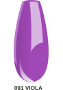 Vernis semi-permanent semi-transparent / Effet vitrail "Viola" 091,violet,  10ml