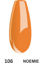 Vernis semi-permanent "Noemie" 106, orange, 10ml