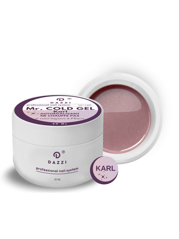 Gel sans limage autoégalisant Mr.Cold "Karl" , pailleté 50ml