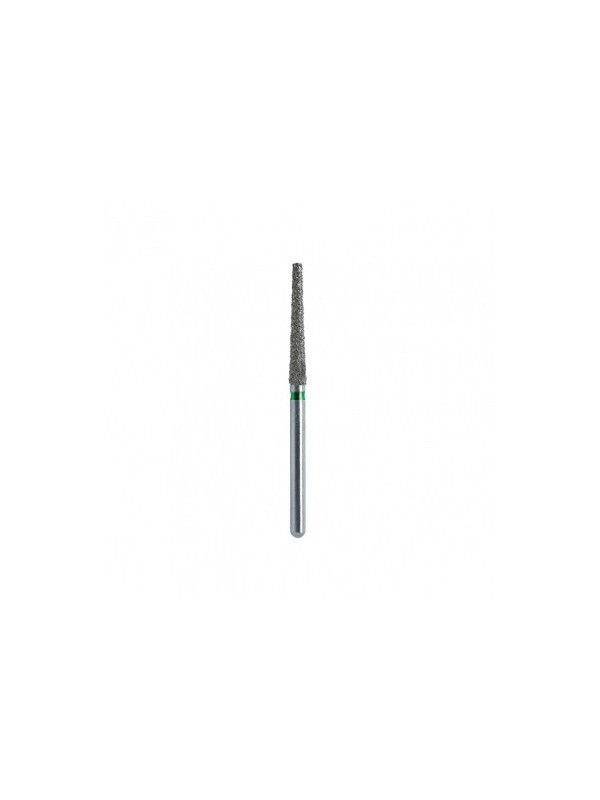 Diamantspitze, abgerundeter Kegel, grün 18
