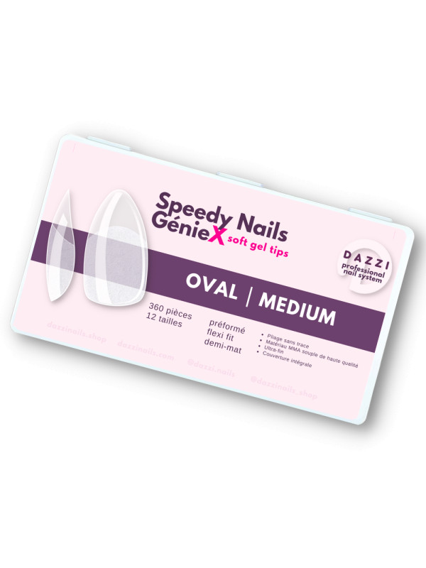 Speedy Nails GénieX " OVAL ⎮ MEDIUM"