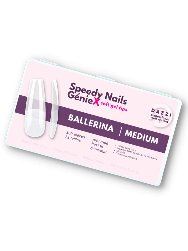 Speedy Nails GénieX " BALLERINA ⎮ MEDIUM"