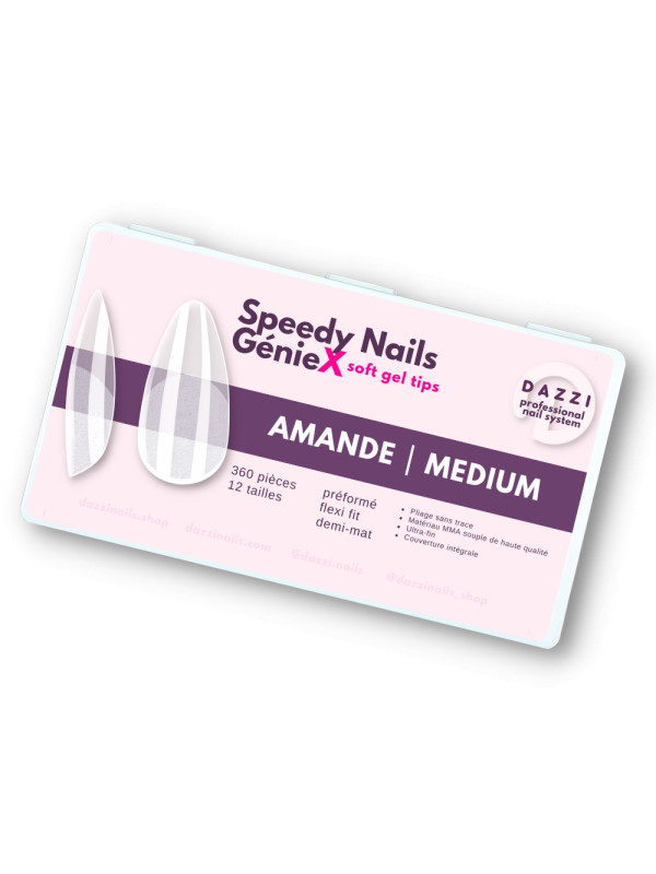 Speedy Nails GénieX „ALMOND ⎮ MEDIUM“