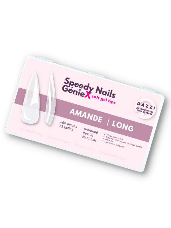 Speedy Nails GénieX "AMANDE  ⎮ LONG"