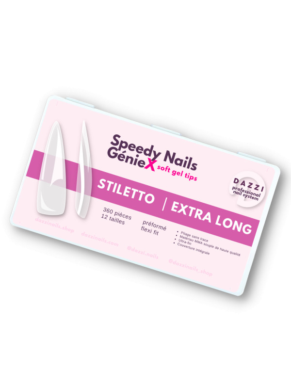 Speedy Nails GénieX „STILETTO ⎮ EXTRA LANG“