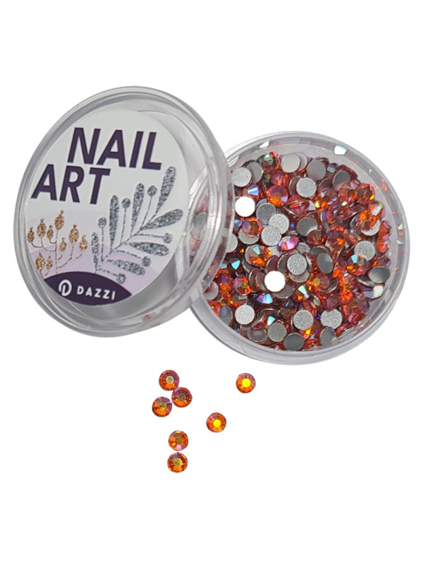 Strass pour nail art - Orange