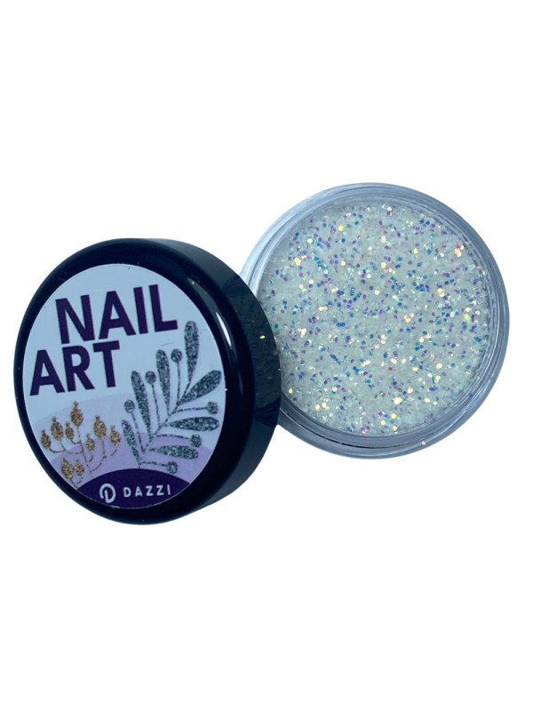 Poudre pour nail art - Violet/Bleu/Rose