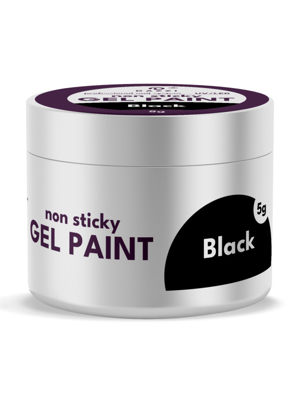 SCHWARZ / SCHWARZE GEL-FARBE 5GR