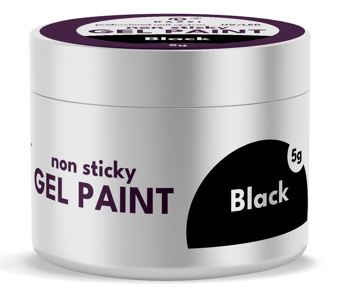 GEL PAINT  NOIR / BLACK 5GR