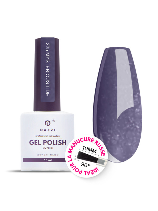 Vernis Semi Permanent "Iridescent Shore " 324, blanche 10ml