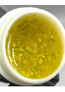 Gel transparent auto-égalisant avec des fleurs séchées "TULIP", jaune   15 ml