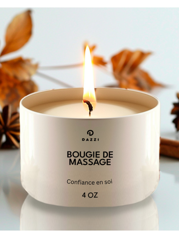 Bougie de massage "DAZZI MIND" 4 oz