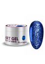 Art Gel pailleté "Namaste" Best of India, Bleu, 5 g