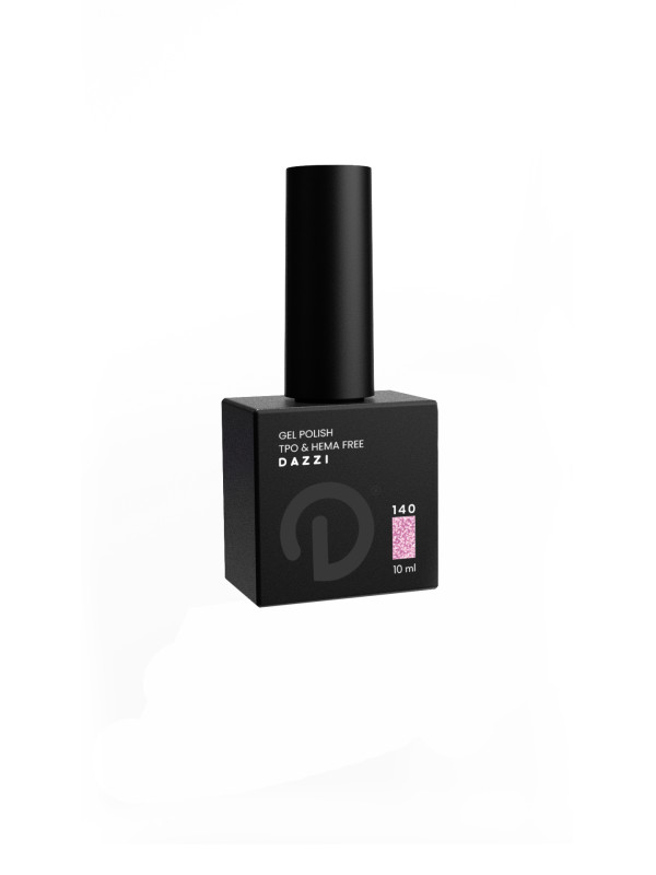 Semipermanenter reflektierender / sehr glitzernder Lack „Lemonder“ 140, rosa, 10 ml