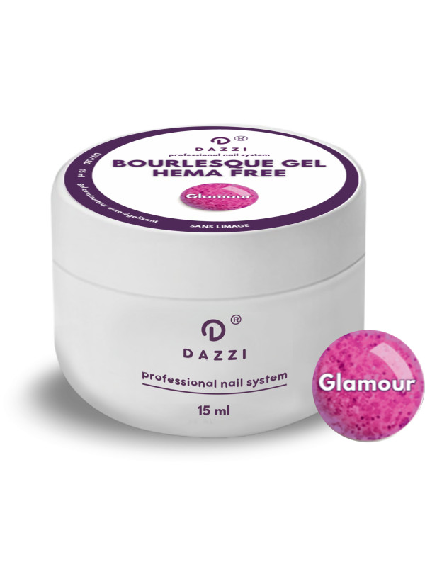 Gel constructeur intelligent "Winter Magic" , blanc, pailleté 15 ml