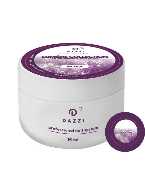 Gel constructeur sans limage Lumière Collection "Nova" 15ml