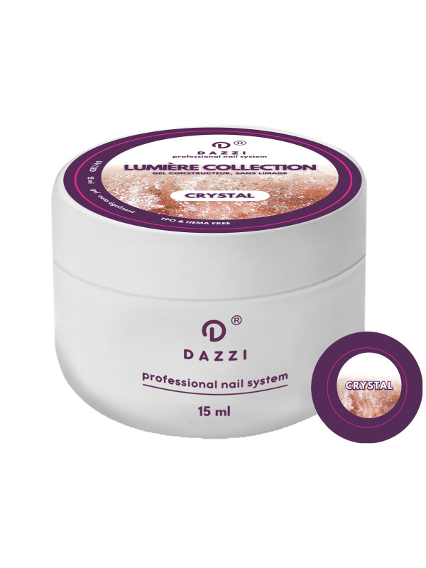 Shinyway transparentes Gel, extrem glitzerndes selbstnivellierendes „LILA WAY“, intensives Lila 15 ml