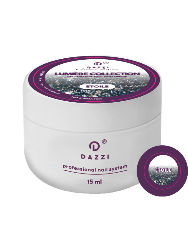 Gel constructeur sans limage Lumière Collection "Glow" 15ml