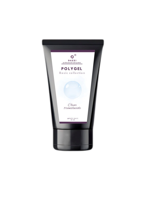 Polygel „Clear“, transparent, 60 gr